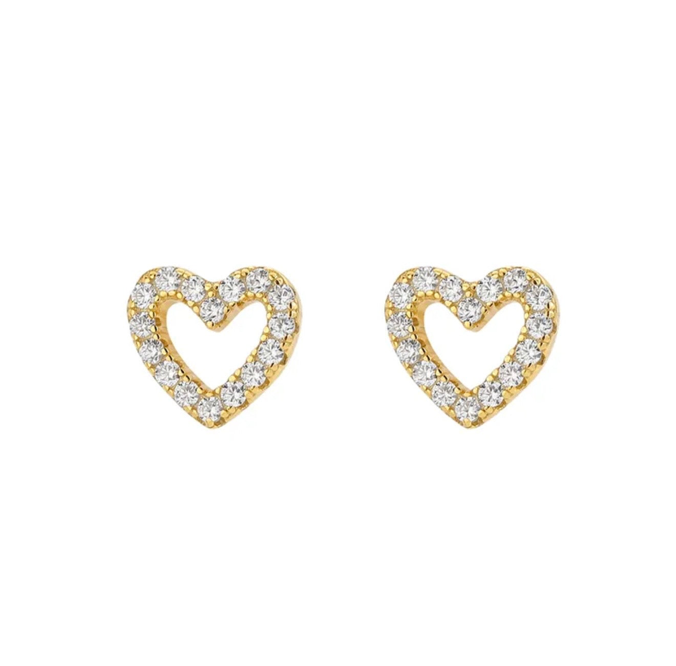Ohrringe Mini Love - 925 Sterling Silber