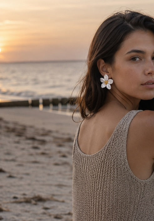 Flora Ohrringe – Juni Kollektion „Summer Muse“ (Limited Edition)