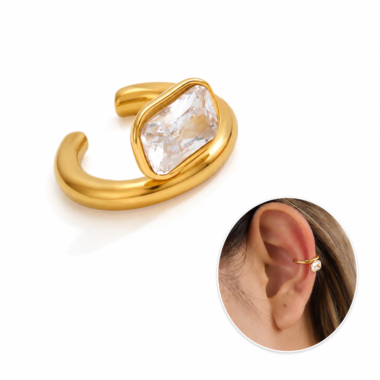 Jolie Ear Cuff – Juni Kollektion „Summer Muse“ (Limited Edition)