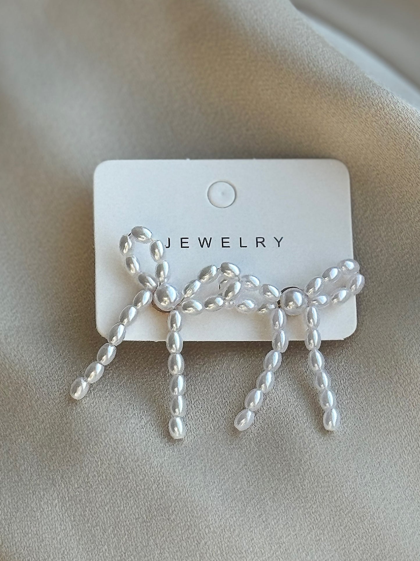 Ohrringe PEARLY BOW