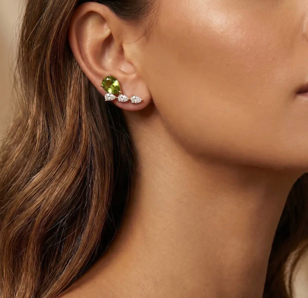 Olive Ohrringe – September Kollektion „Golden Autumn“ (Limited Edition)