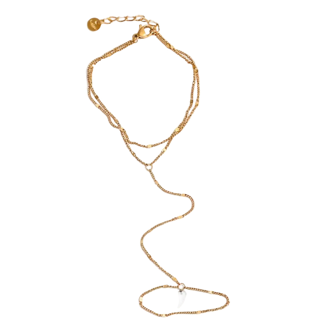 Golden Flow Hand Chain
