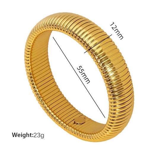 Fresh Glow Bangle (Gold) – April Kollektion „Fresh Light“ (Limited Edition)
