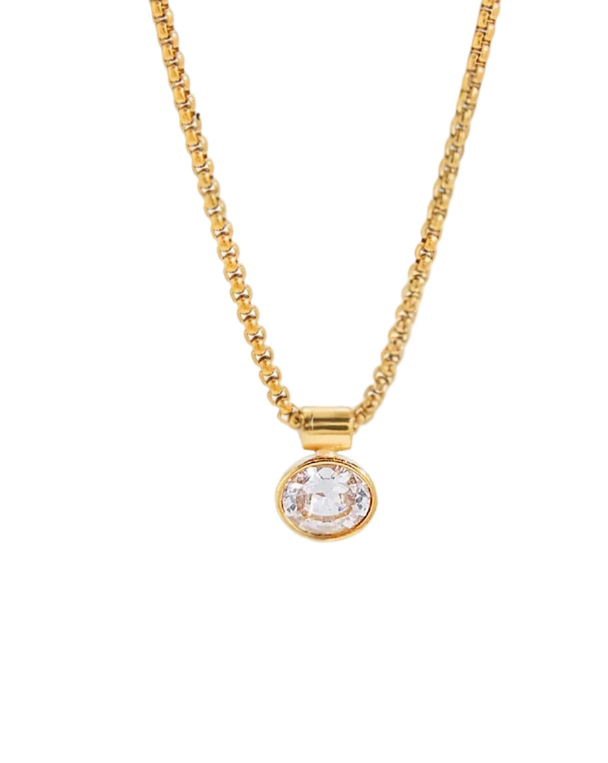 Sun Glow Halskette – Mai Kollektion „Golden Glow“ (Limited Edition)
