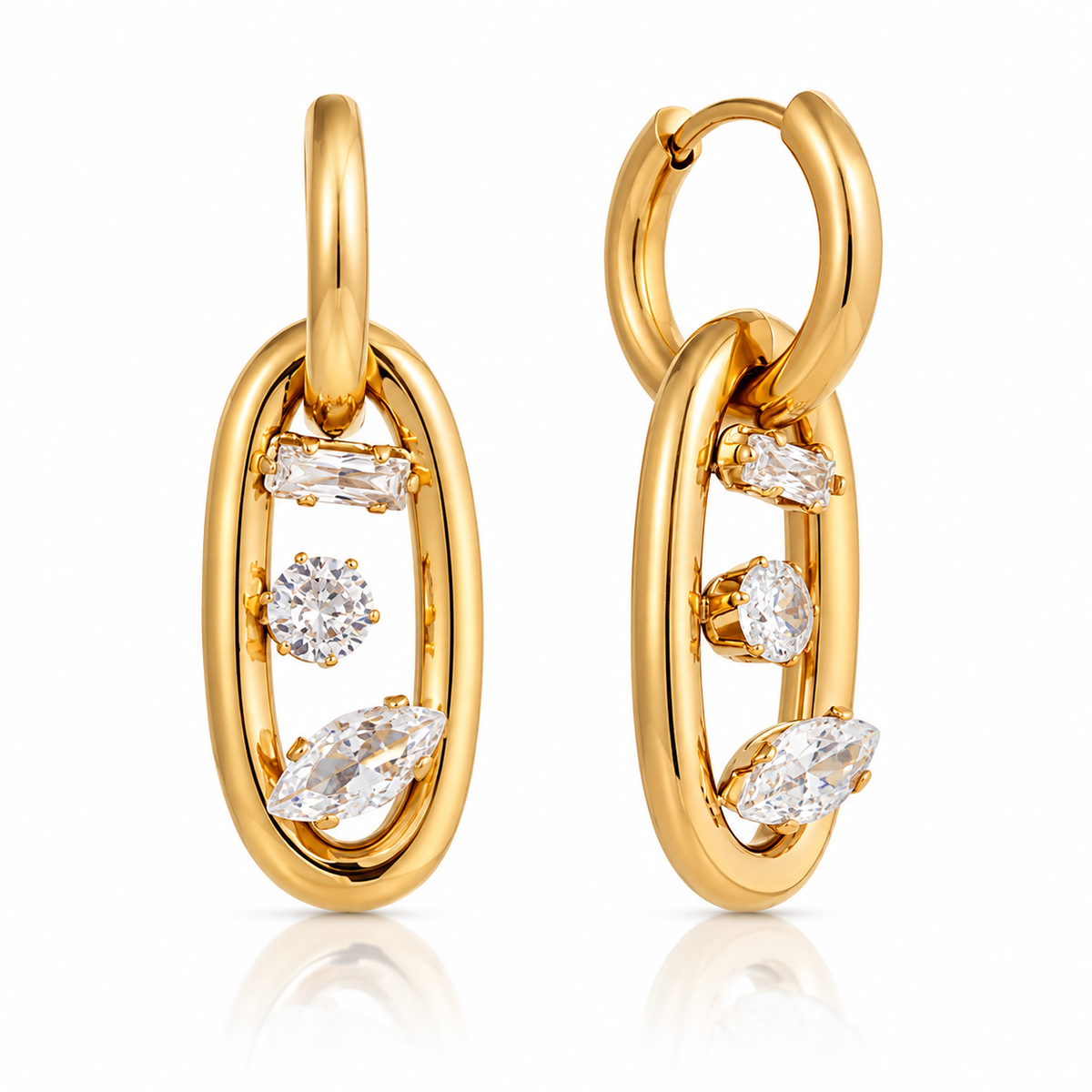Maroon Ohrringe – September Kollektion „Golden Autumn“ (Limited Edition)