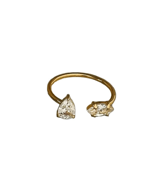Twin Spark Ring
Soft Bloom Kollektion · Limited Edition