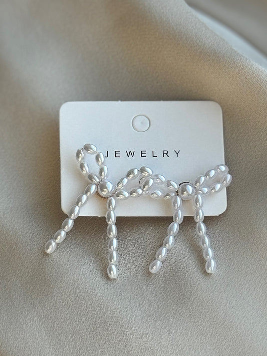 Ohrringe PEARLY BOW