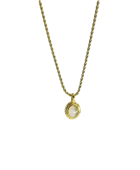 Vintage Glow Halskette
Soft Bloom Kollektion · Limited Edition