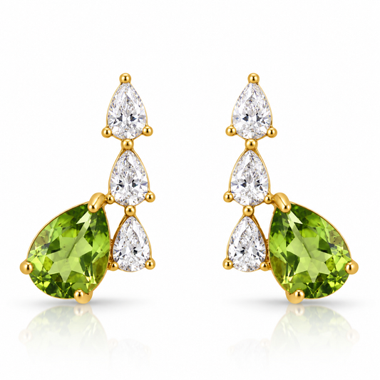 Olive Ohrringe – September Kollektion „Golden Autumn“ (Limited Edition)