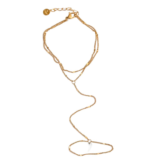 Golden Flow Hand Chain