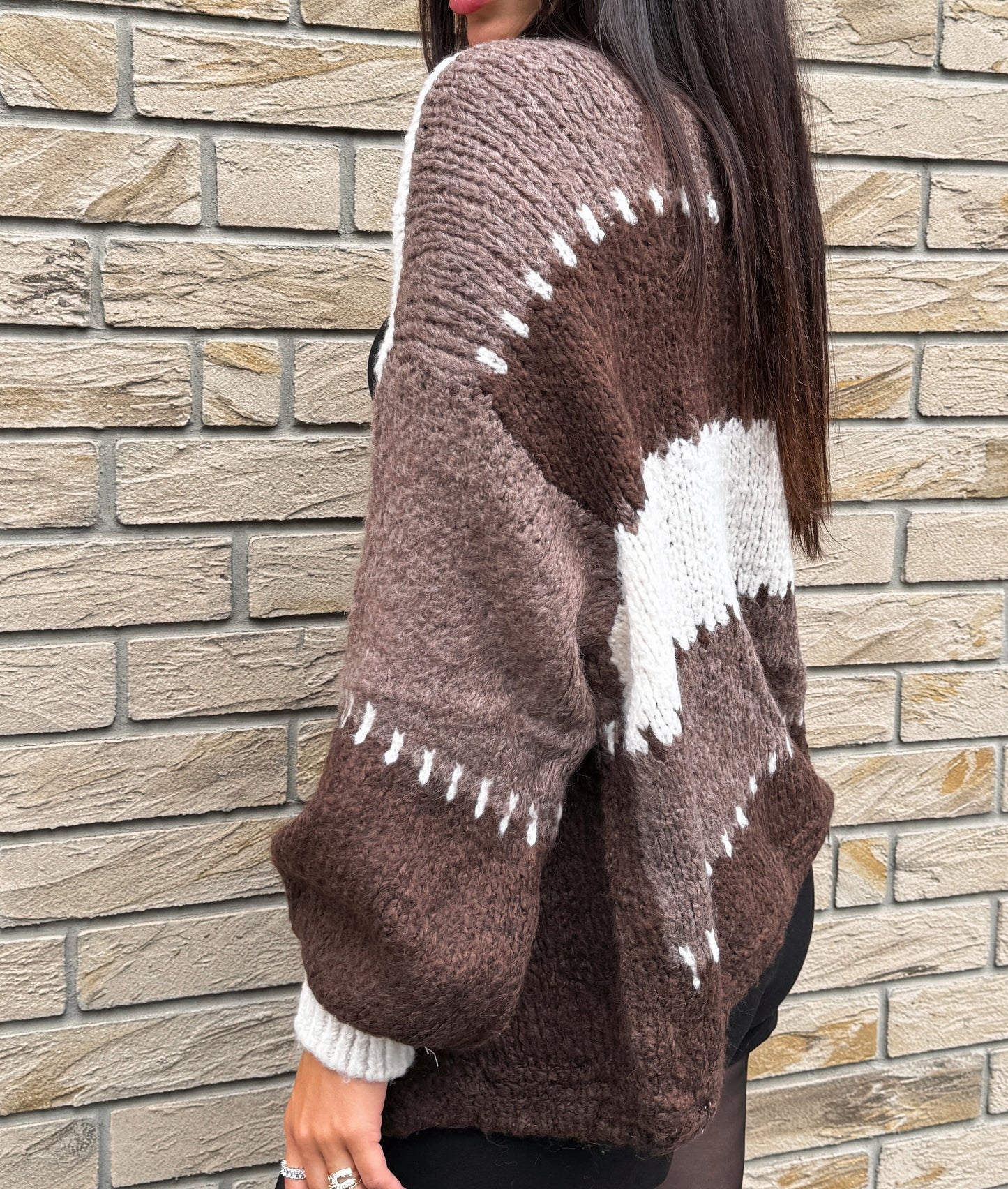 Cardigan Braun / Mix
