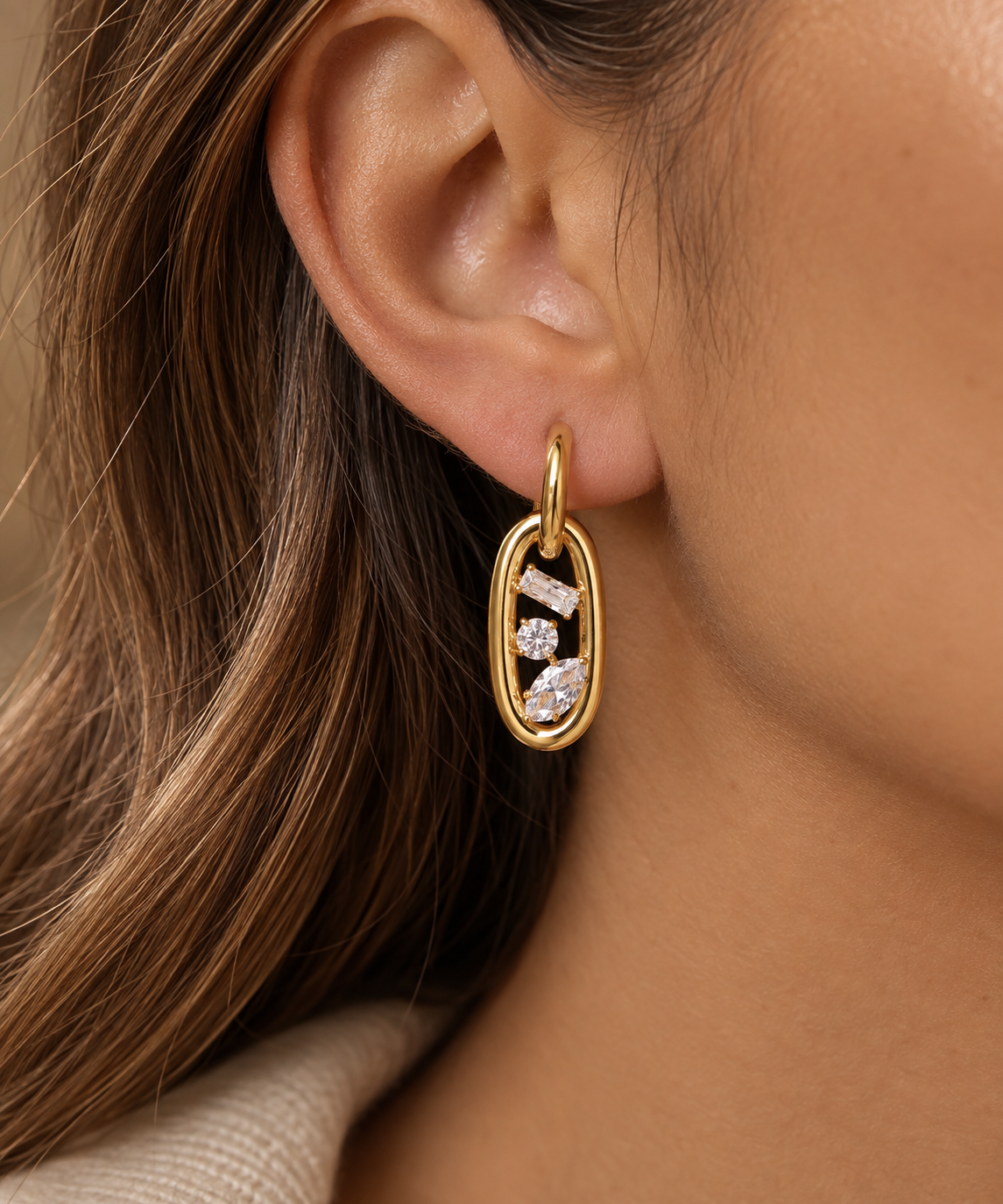 Maroon Ohrringe – September Kollektion „Golden Autumn“ (Limited Edition)