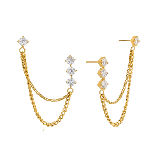 Light Chain Ohrringe – April Kollektion „Fresh Light“ (Limited Edition)