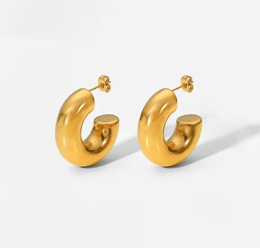 Ohrringe GOLDEN LOOP