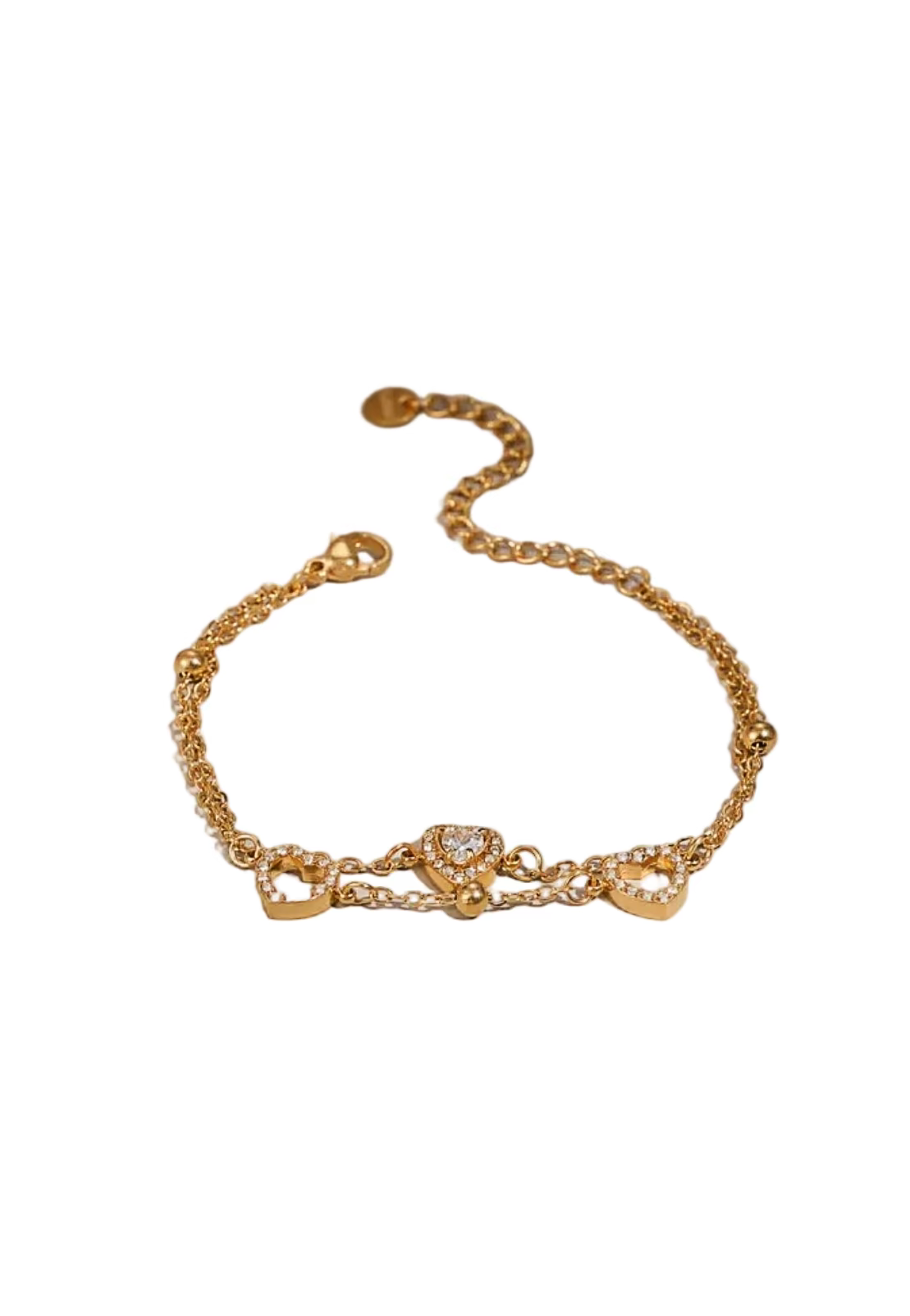 Armband LOVE Double Chain